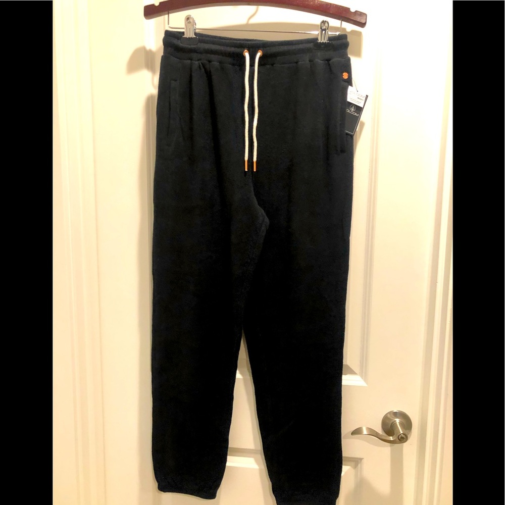 NEW with tags Black Volcom Fleece Joggers
